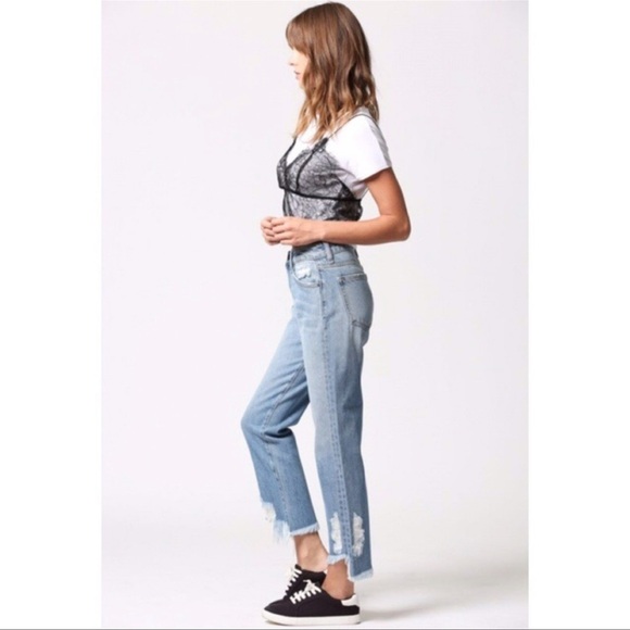 Hidden Denim Tracey Frayed Hem Size 24 - Picture 10 of 11